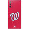 MLB Washington Nationals - Solid Distressed Galaxy Note20 5G Skin